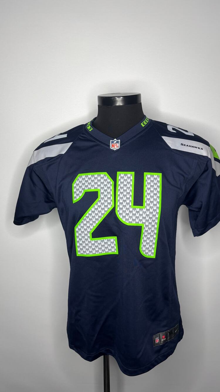 NFL Seattle Seahawks Marshawn Lynch Stitched Nike On Field Jersey